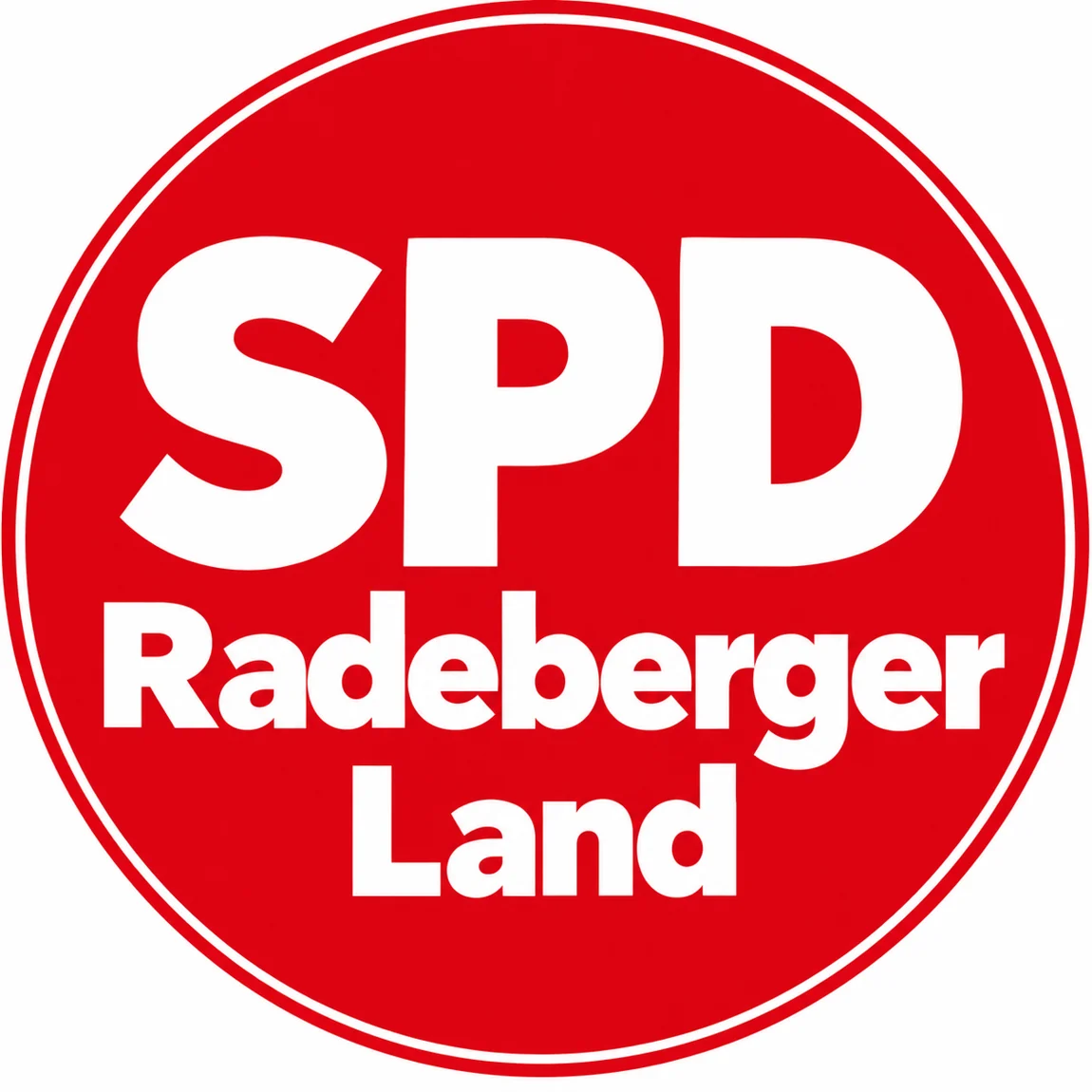 Rundes SPD-Radeberger-Land-Logo